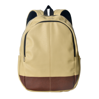 BP47 – Premium Synthetic Leather Laptop Backpack