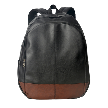 BP47 – Premium Synthetic Leather Laptop Backpack