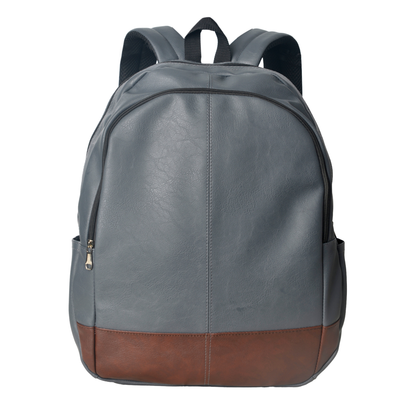 BP47 – Premium Synthetic Leather Laptop Backpack