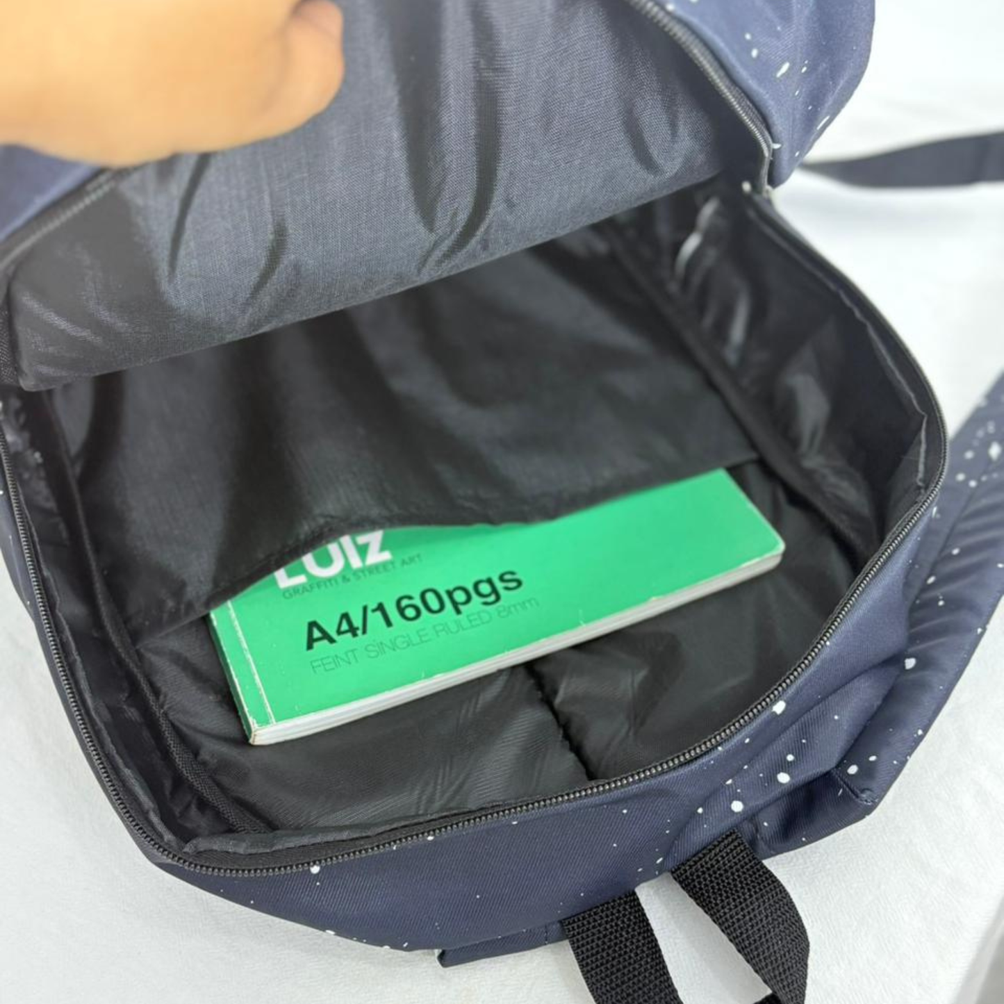 BP48 – Casual Backpack with Printed Material
