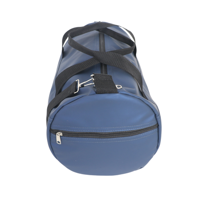 TBG05 – Synthetic Leather Duffel Bag with Side Pockets